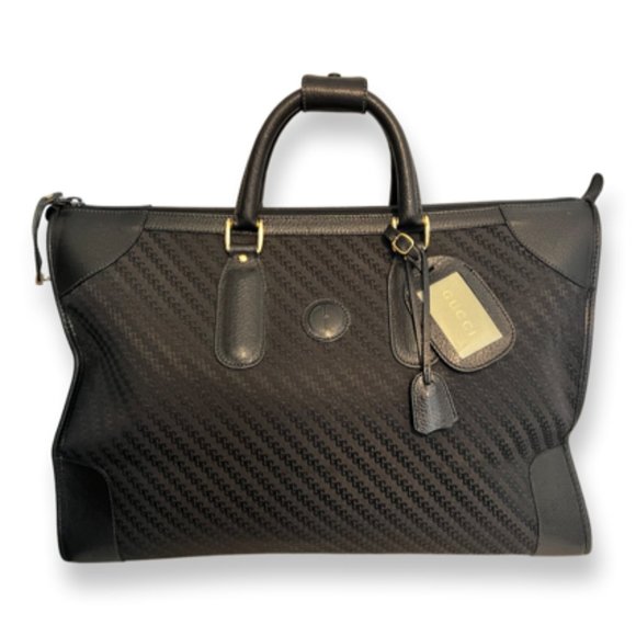 Gucci Black Weekender Bag - Picture 1 of 7